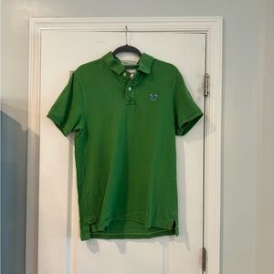 American Eagle Outfitters Vibrant Green Polo Shirt